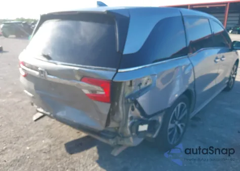 2018 Honda Odyssey Elite из США, поврежденный, VIN 5FNRL6H92JB000413